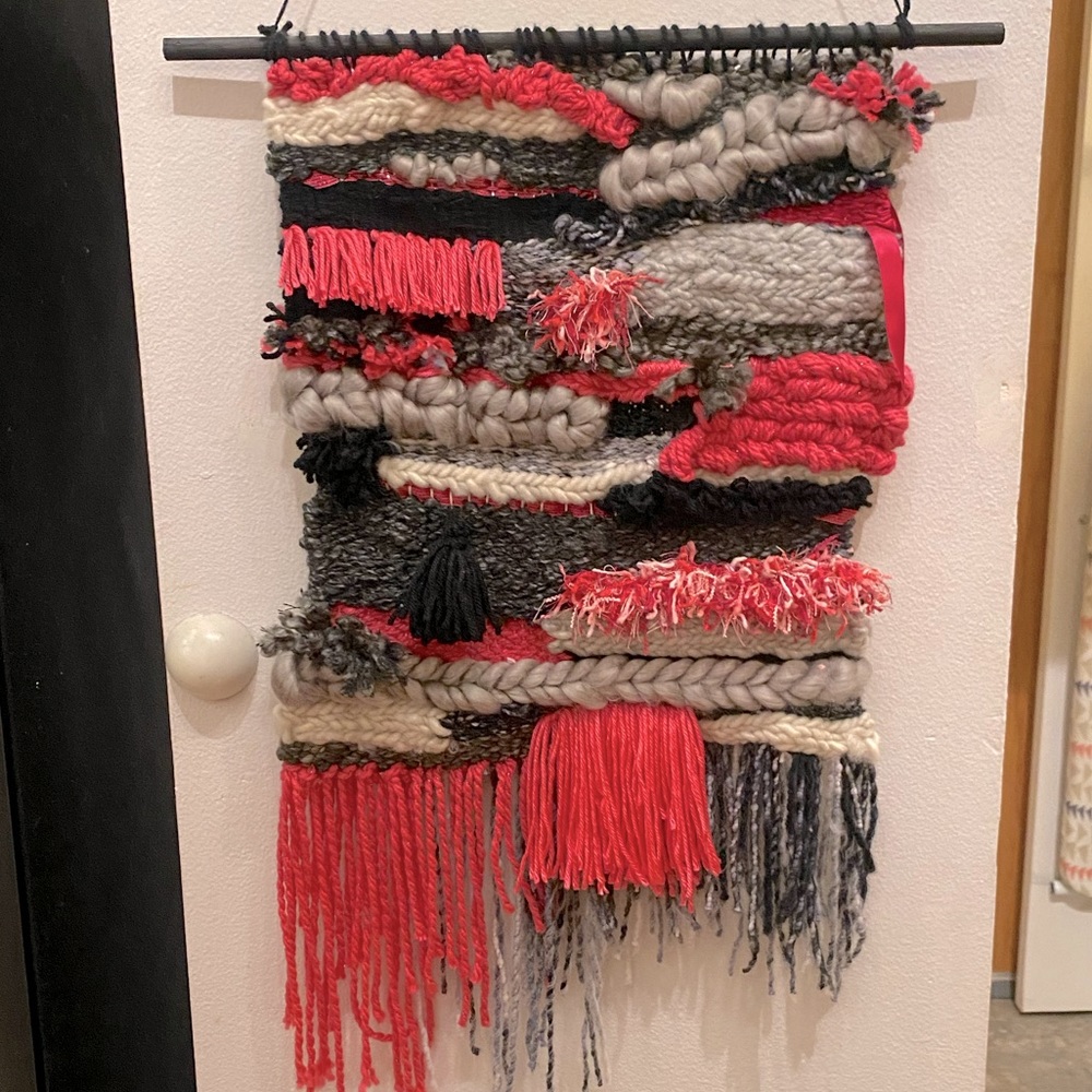 💕 Handmade Woven Tapestry Wall Hanging 💕